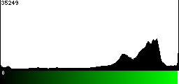 Green Histogram