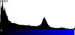 Blue Histogram