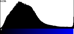 Blue Histogram