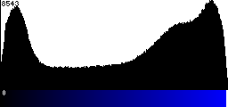 Blue Histogram