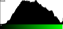 Green Histogram