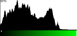 Green Histogram