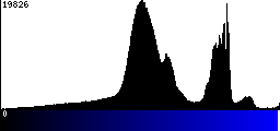 Blue Histogram