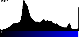 Blue Histogram