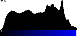 Blue Histogram