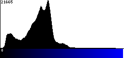 Blue Histogram