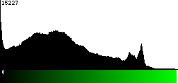 Green Histogram