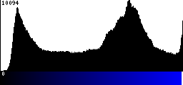 Blue Histogram