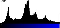 Blue Histogram