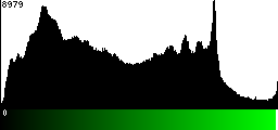 Green Histogram