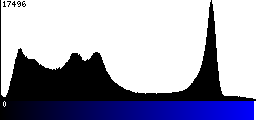 Blue Histogram