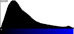 Blue Histogram