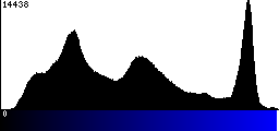 Blue Histogram