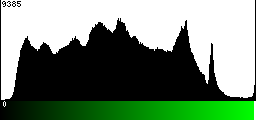 Green Histogram