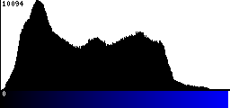 Blue Histogram