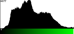 Green Histogram