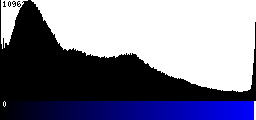 Blue Histogram