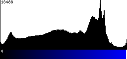 Blue Histogram