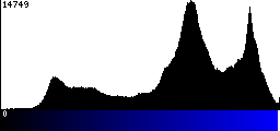 Blue Histogram