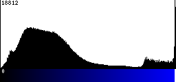 Blue Histogram