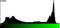 Green Histogram