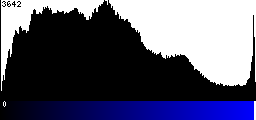 Blue Histogram