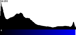 Blue Histogram