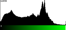 Green Histogram