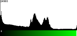 Green Histogram