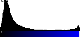 Blue Histogram