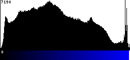 Blue Histogram