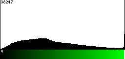 Green Histogram