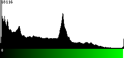 Green Histogram