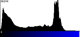 Blue Histogram