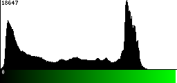 Green Histogram