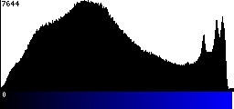 Blue Histogram