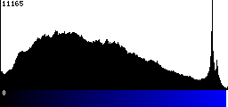 Blue Histogram