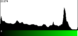 Green Histogram