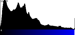 Blue Histogram