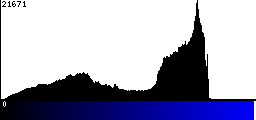 Blue Histogram