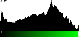 Green Histogram