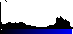 Blue Histogram