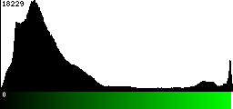 Green Histogram