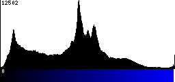 Blue Histogram