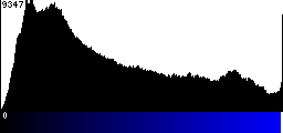 Blue Histogram