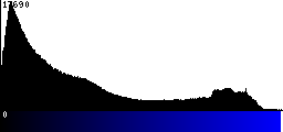 Blue Histogram