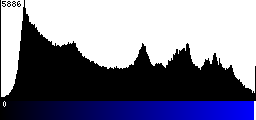 Blue Histogram