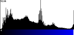 Blue Histogram