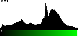 Green Histogram