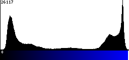 Blue Histogram